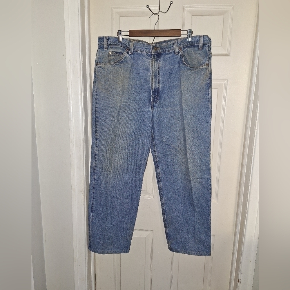 Levis strauss & co orange tag relaxed fit men's jeans 42X30